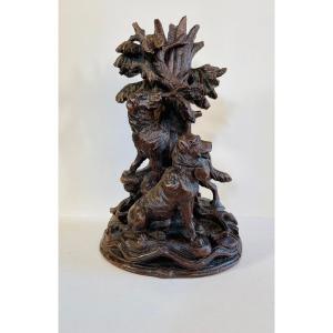 Deux Chiens Sauveteur De Montagne - Forêt Noire. 